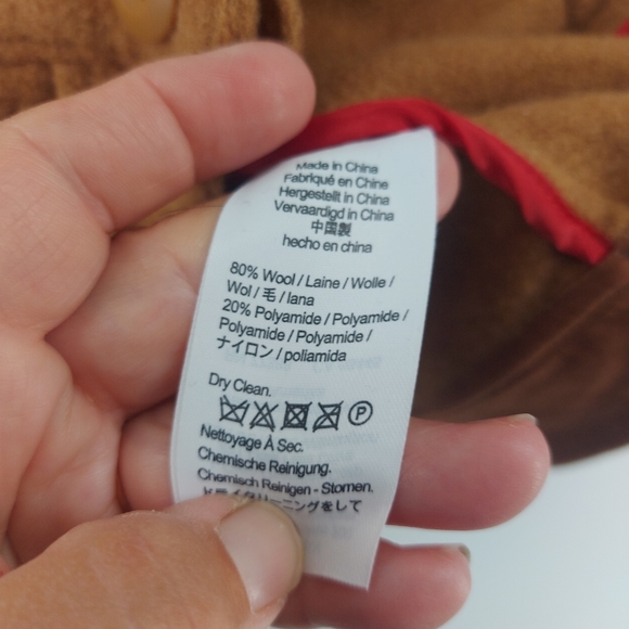 J. Crew Camel Color Shirt-Jacket In Stretch Wool Size XL - Picture 9 of 11